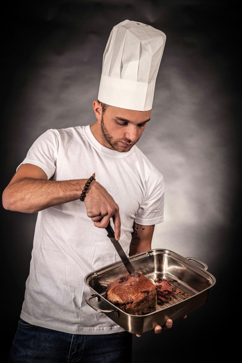 pastry chef portrait
